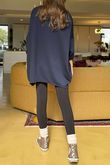 The Soft Tech Jersey Zippy Sweatshirt Navy